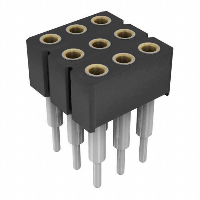 CONN SOCKET 9POS 0.1 GOLD PCB