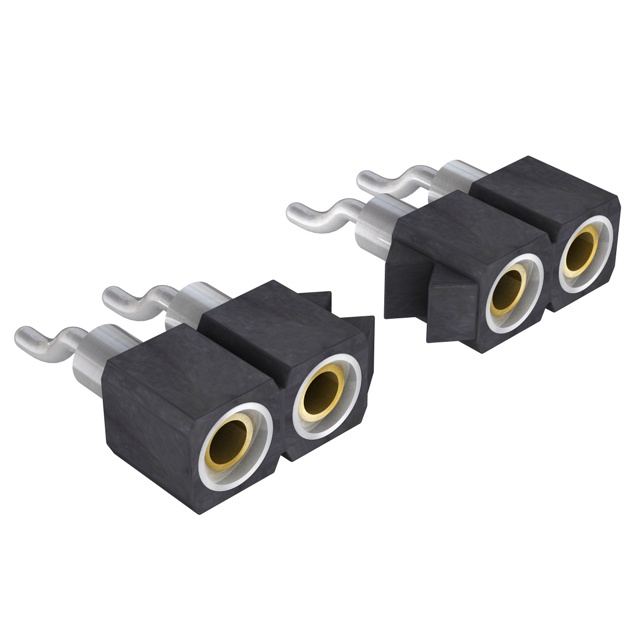 CONN SOCKET 6P 0.079 GOLD SMD RA