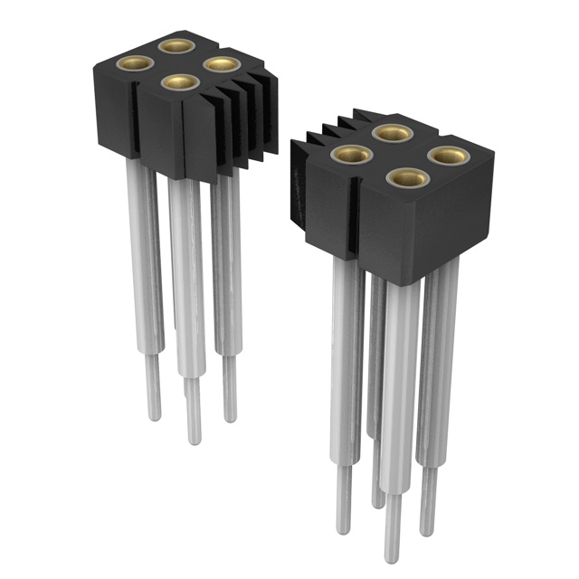 CONN SOCKET 10POS 0.079 GOLD PCB
