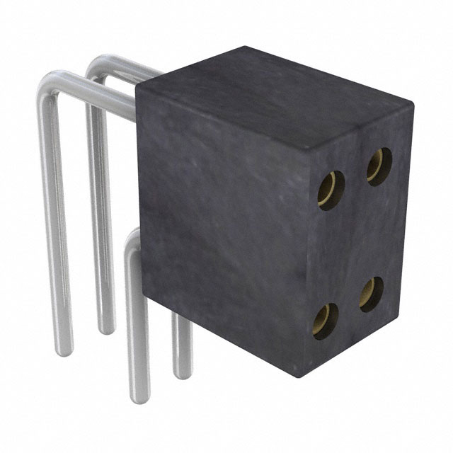 CONN SOCKET 4P 0.05 GOLD PCB R/A