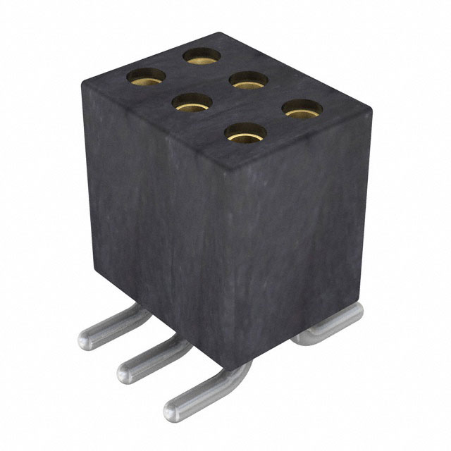 CONN SOCKET 6POS 0.05 GOLD SMD