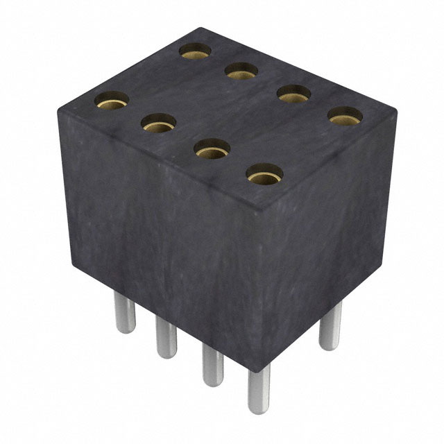 CONN SOCKET 8POS 0.05 GOLD PCB