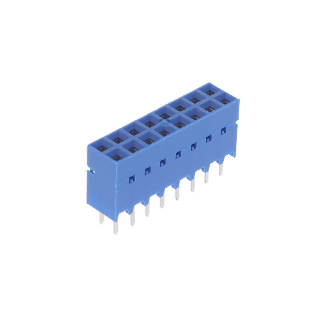 CONN RCPT 16POS 0.1 TIN PCB