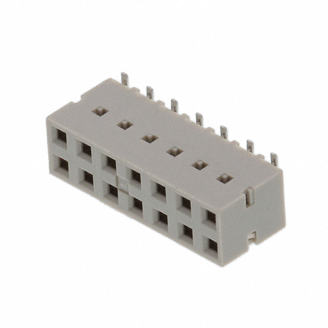 CONN RCPT 14POS 0.1 GOLD SMD