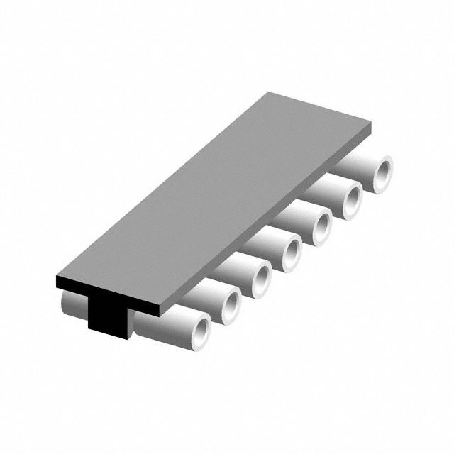 CONN SOCKET 7P 0.1 GOLD SMD R/A