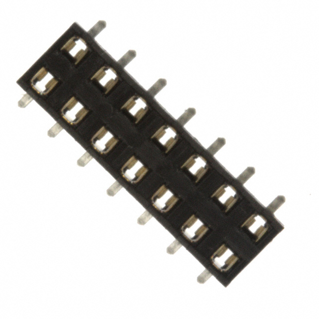 CONN RCPT 14POS 0.079 GOLD SMD