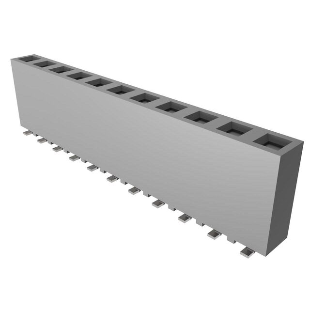 CONN RCPT 11POS 0.1 TIN SMD