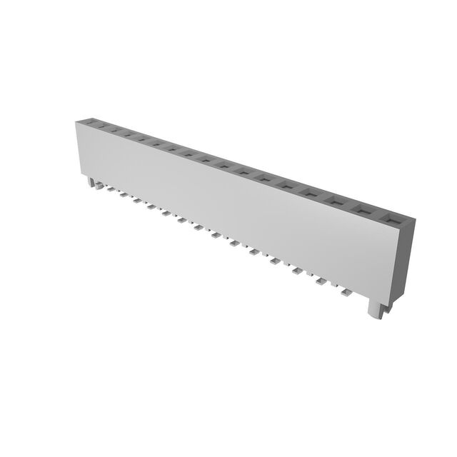 CONN RCPT 15POS 0.1 GOLD SMD