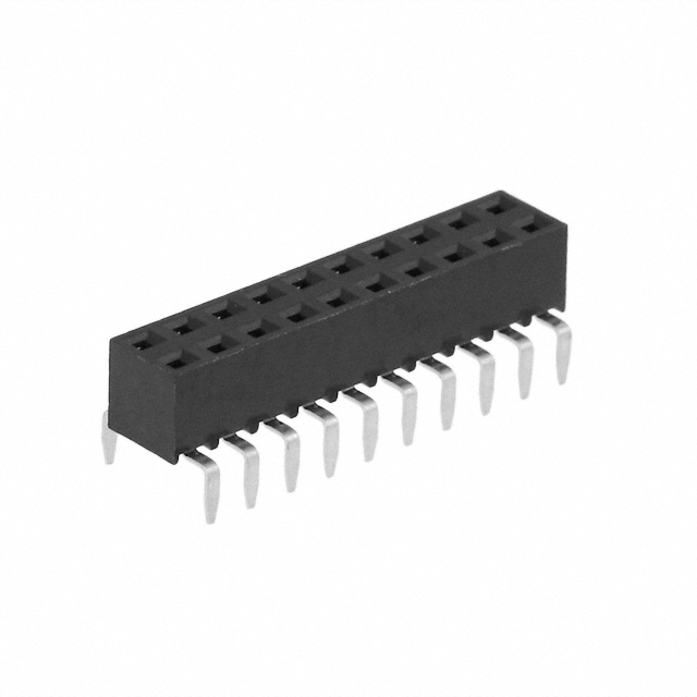 CONN RCPT 20POS 0.1 GOLD PCB