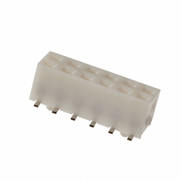 CONN RCPT 12POS 0.079 GOLD SMD