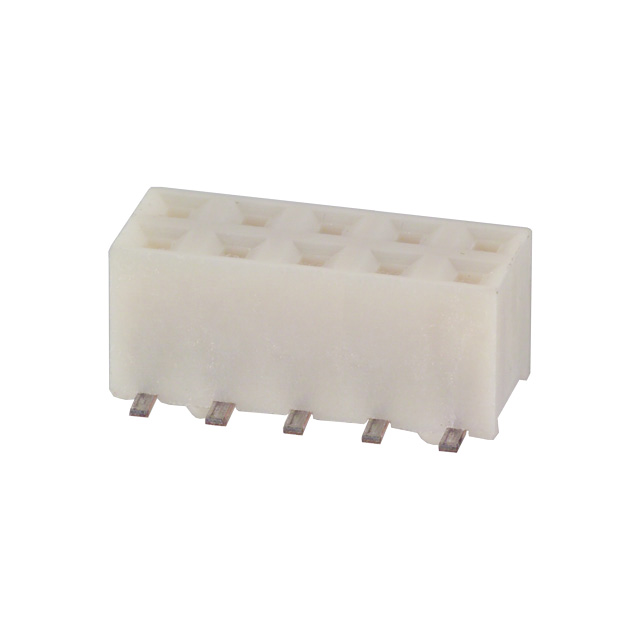 CONN RCPT 10POS 0.079 GOLD SMD