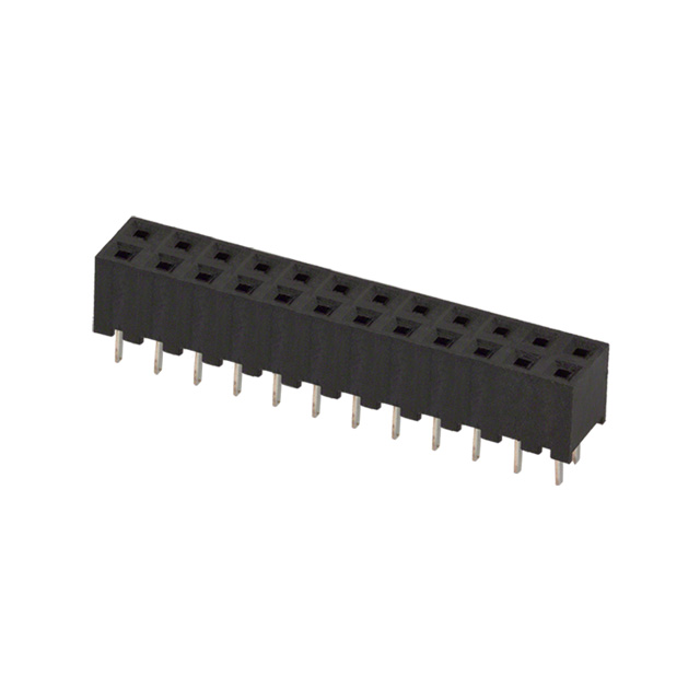 CONN RCPT 24POS 0.079 GOLD PCB