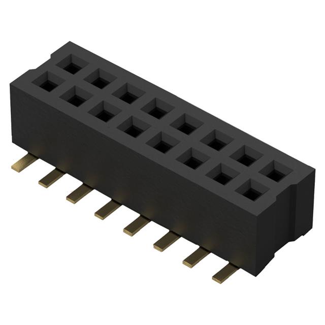 16W, 1.0MM PITCH SOCKET, DIL, SM
