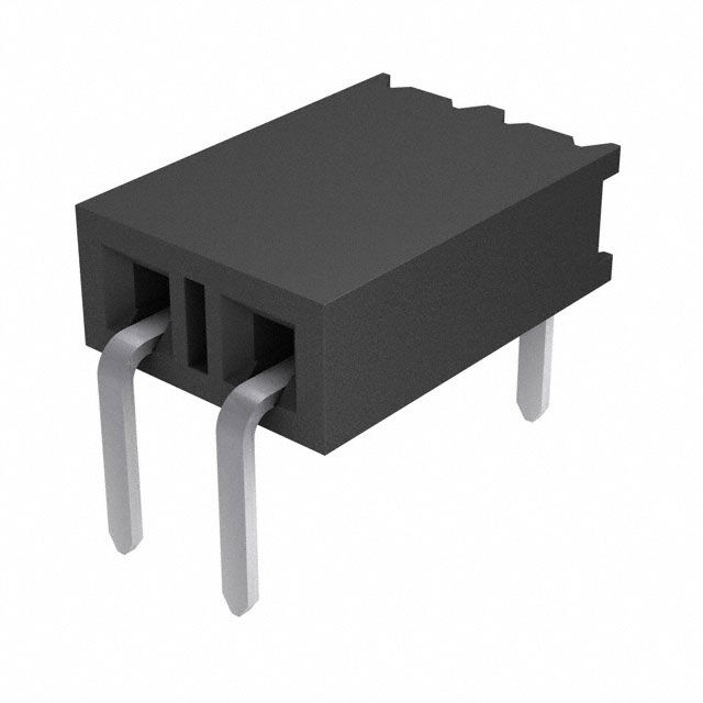 CONN RCPT 2POS 0.1 GOLD PCB R/A