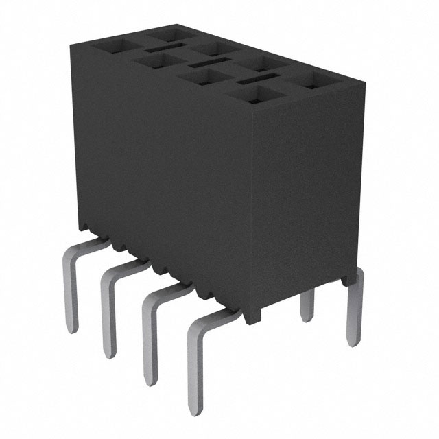 CONN RCPT 8POS 0.1 TIN PCB