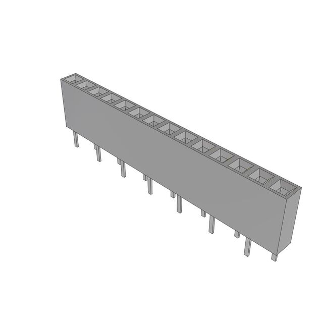 CONN RCPT 14POS 0.1 GOLD PCB