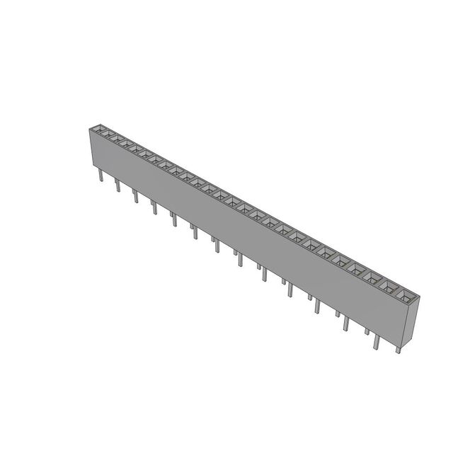 PASS-THROUGH SOCKET STRIP, 0.100