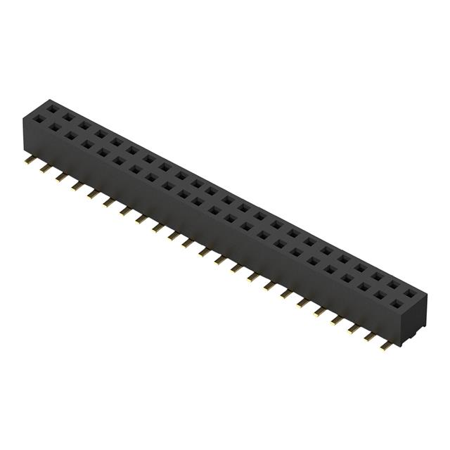 46W, 2MM PITCH SOCKET, DIL, SMT,