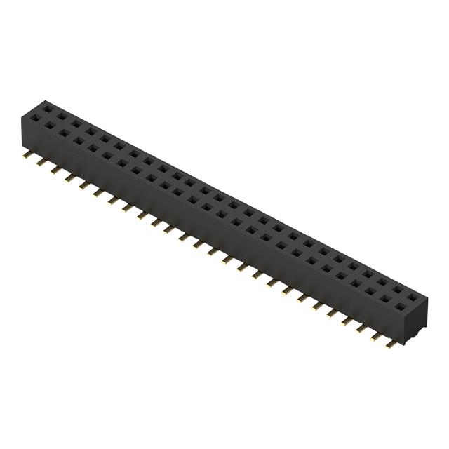 52W, 2MM PITCH SOCKET, DIL, SMT,