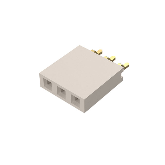 3W, 2.54MM PTH SOCKET, SIL, SMT,