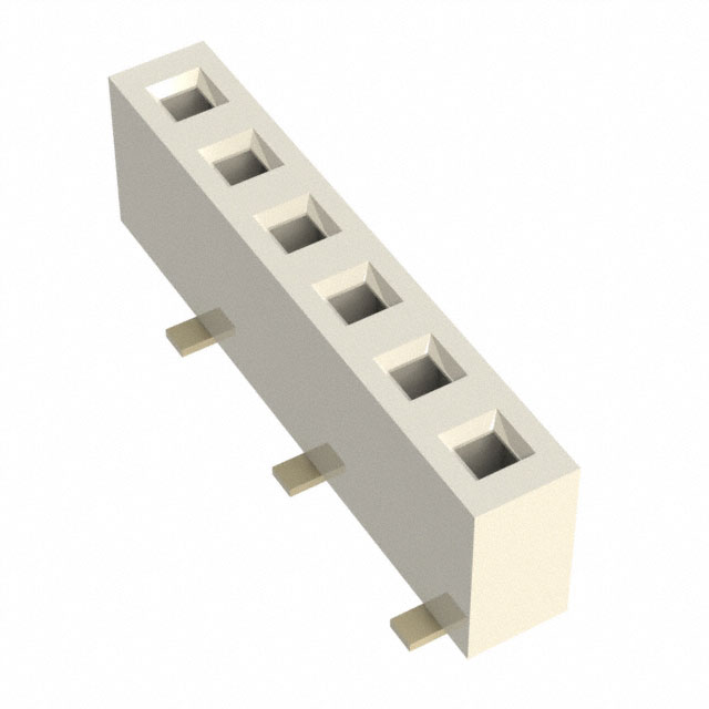 6W, 2.54MM PITCH SCK, SIL, SMT,