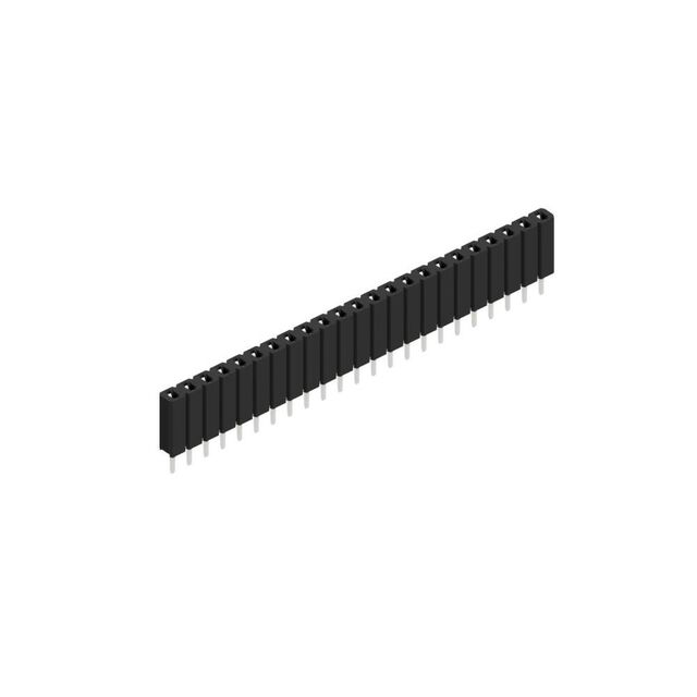 Stamped contact spring (fork con