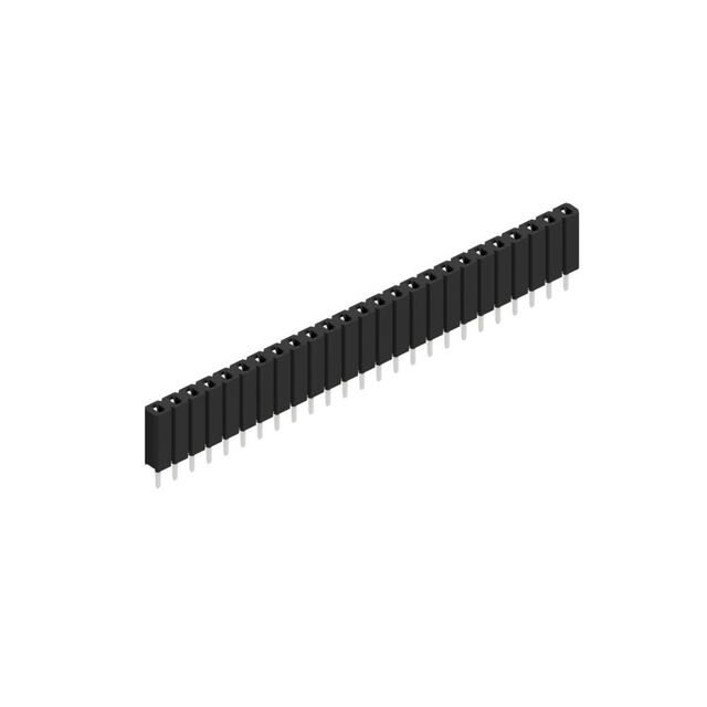 Stamped contact spring (fork con