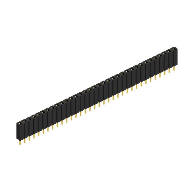 Stamped contact spring (fork con