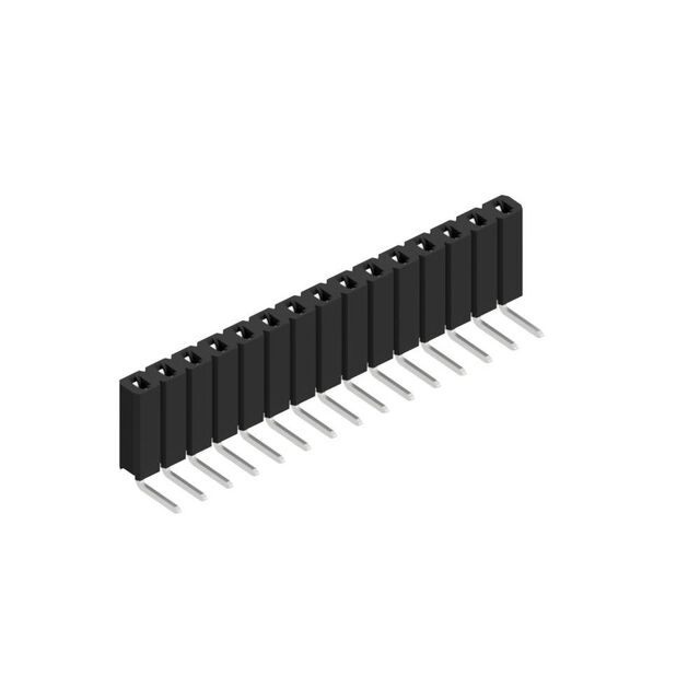 Stamped contact spring (fork con