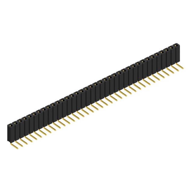 Stamped contact spring (fork con