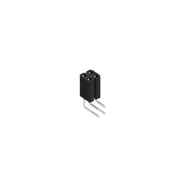 Stamped contact spring (fork con
