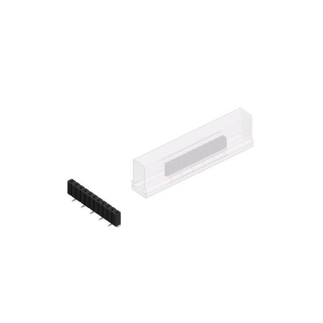 for  0.635 mm pin cross section