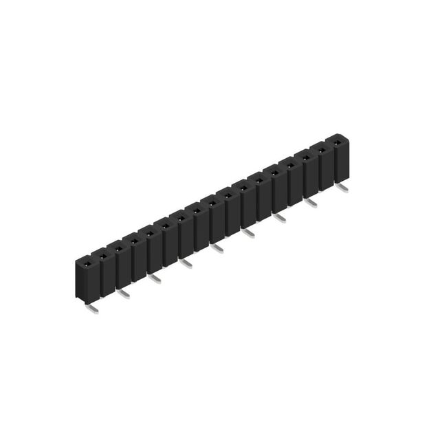 for  0.635 mm pin cross section