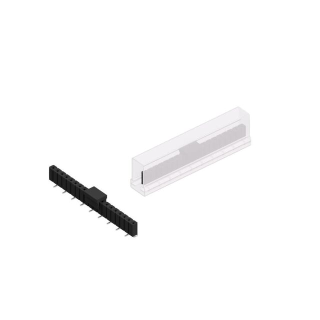 for  0.635 mm pin cross section
