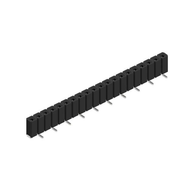 for  0.635 mm pin cross section