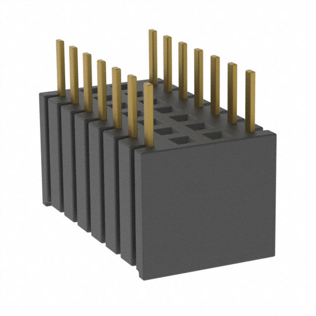 CONN RCPT 14POS 0.1 GOLD PCB