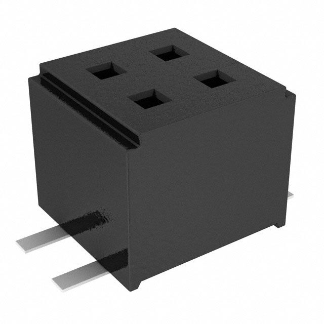 CONN RCPT 4POS 0.039 GOLD SMD