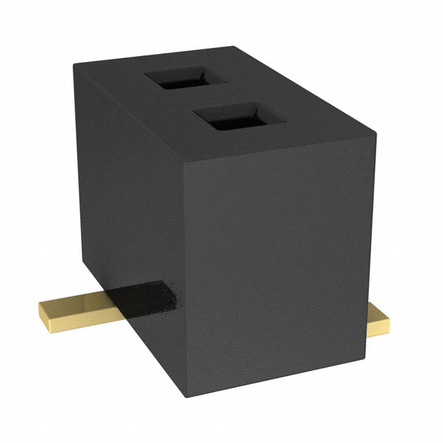 CONN RCPT 2POS 0.05 GOLD SMD