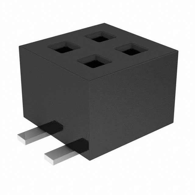 CONN RCPT 4POS 0.05 GOLD SMD