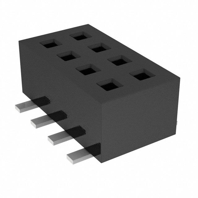 CONN RCPT 8POS 0.05 GOLD SMD