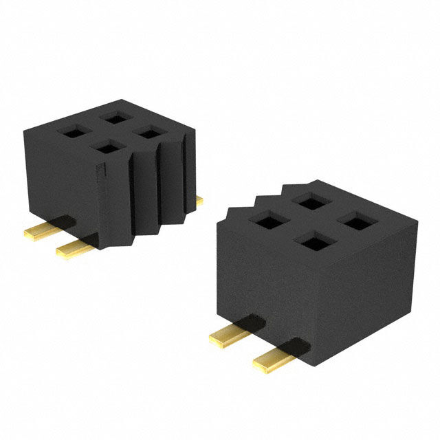 CONN RCPT 16POS 0.05 GOLD SMD