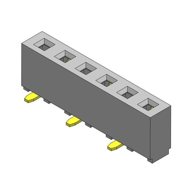 FEMALE HEADERPCB RECEPTACLE, LOC