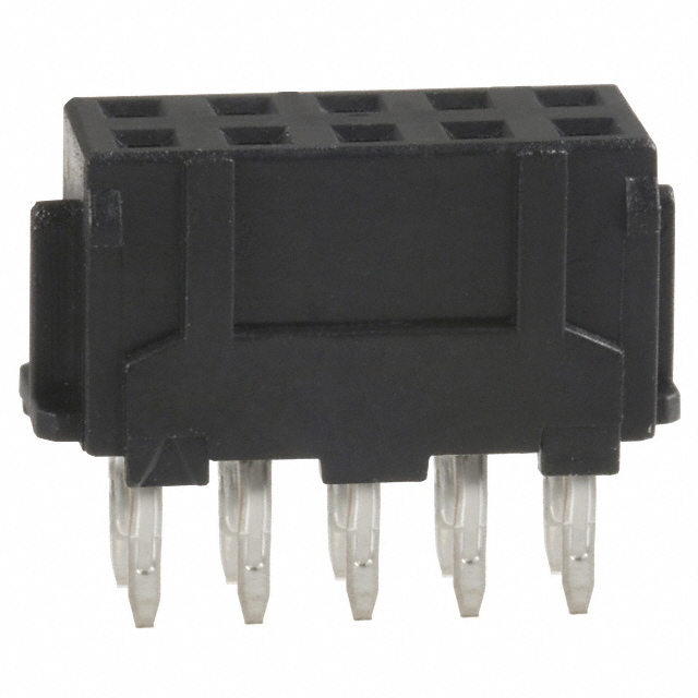 CONN RCPT 10POS 0.079 TIN PCB
