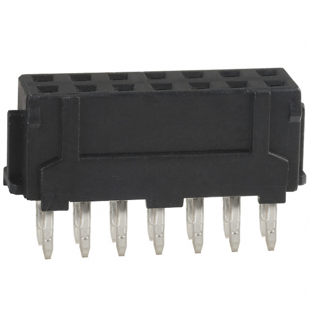 CONN RCPT 14POS 0.079 TIN PCB