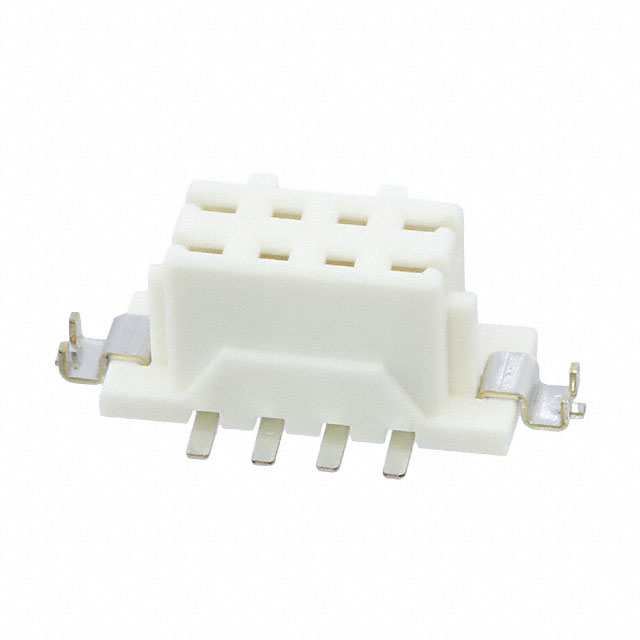 CONN RCPT 8POS 0.079 TIN SMD