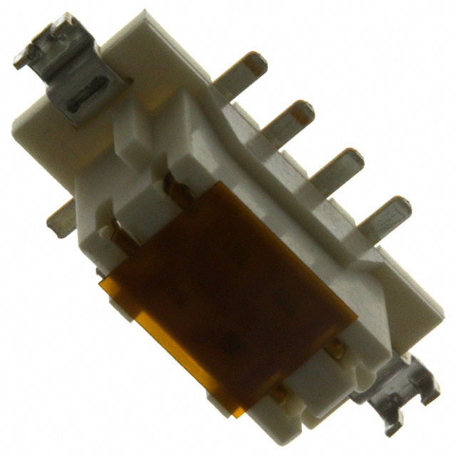 CONN RCPT 8POS 0.079 GOLD SMD