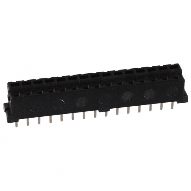 CONN RCPT 15POS 0.079 TIN PCB