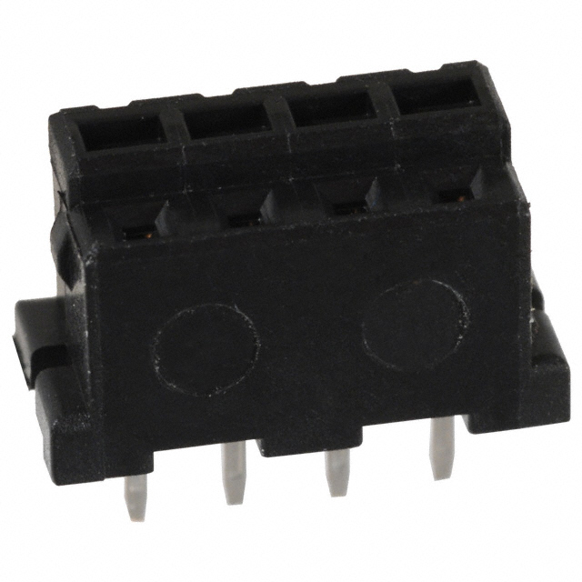 CONN RCPT 4POS 0.079 TIN PCB