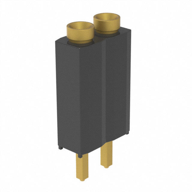CONN SOCKET 2POS GOLD PCB