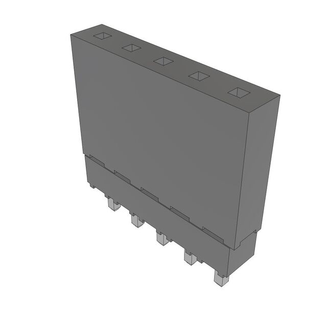 CONN SOCKET 5POS 0.1 GOLD PCB